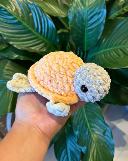 Confetti Turtle Plushie