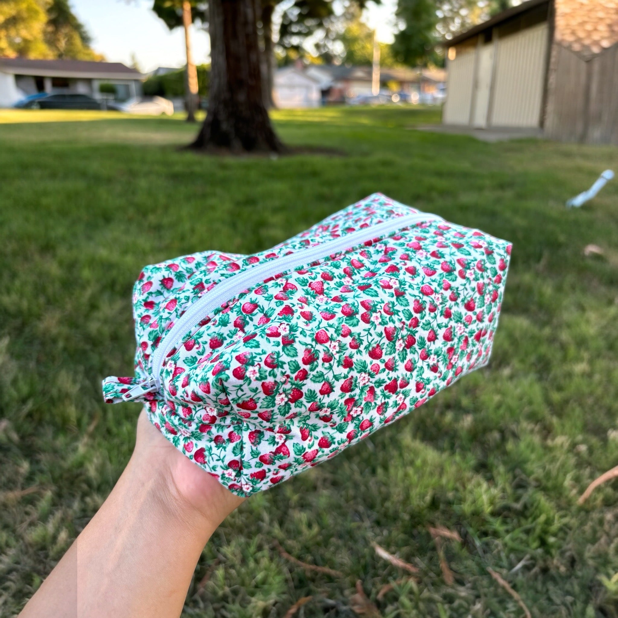 Strawberry Make-up Bag